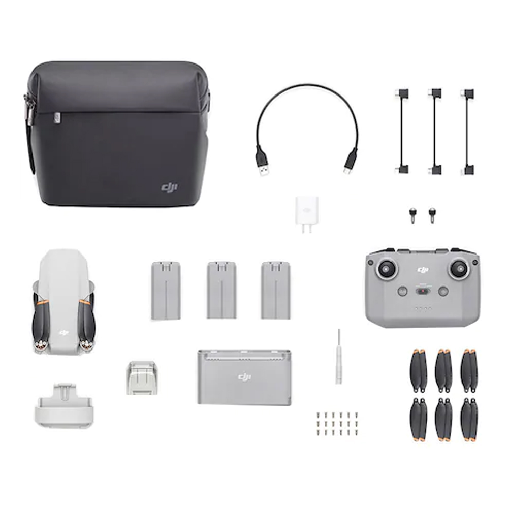 Kit Drona DJI Mavic Mini 2 Fly More Combo , Gimbal 3 Axe, 4K Video ...