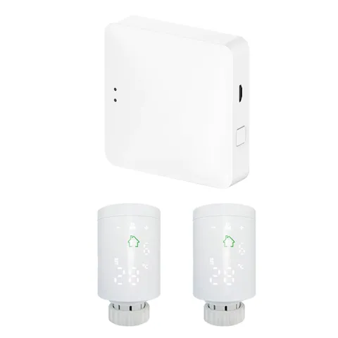 Bundle Gateway Hub + 2 Capete Termostatice Smart WiFi