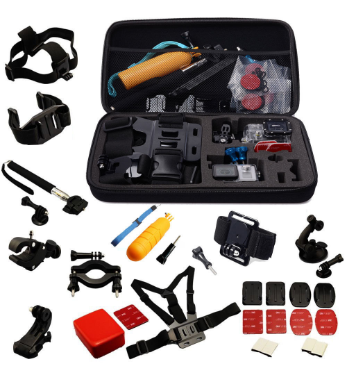 Kit accesorii 40 in 1 pentru GoPro Hero 5 / 6 / 7