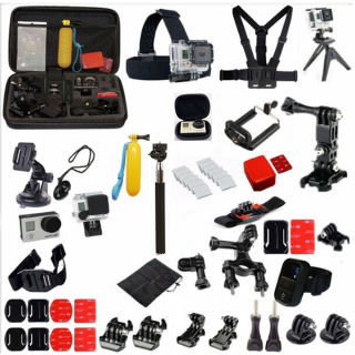 Kit accesorii 40 in 1 universal pentru camere video sport