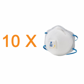 Pachet 10 masti de protectie respiratorie importriva particulelor 3M 8576 P95