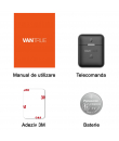 Telecomanda wireless pentru camerele Vantrue N5 | N4 Pro | S1 Pro | E3 | E2 | E1